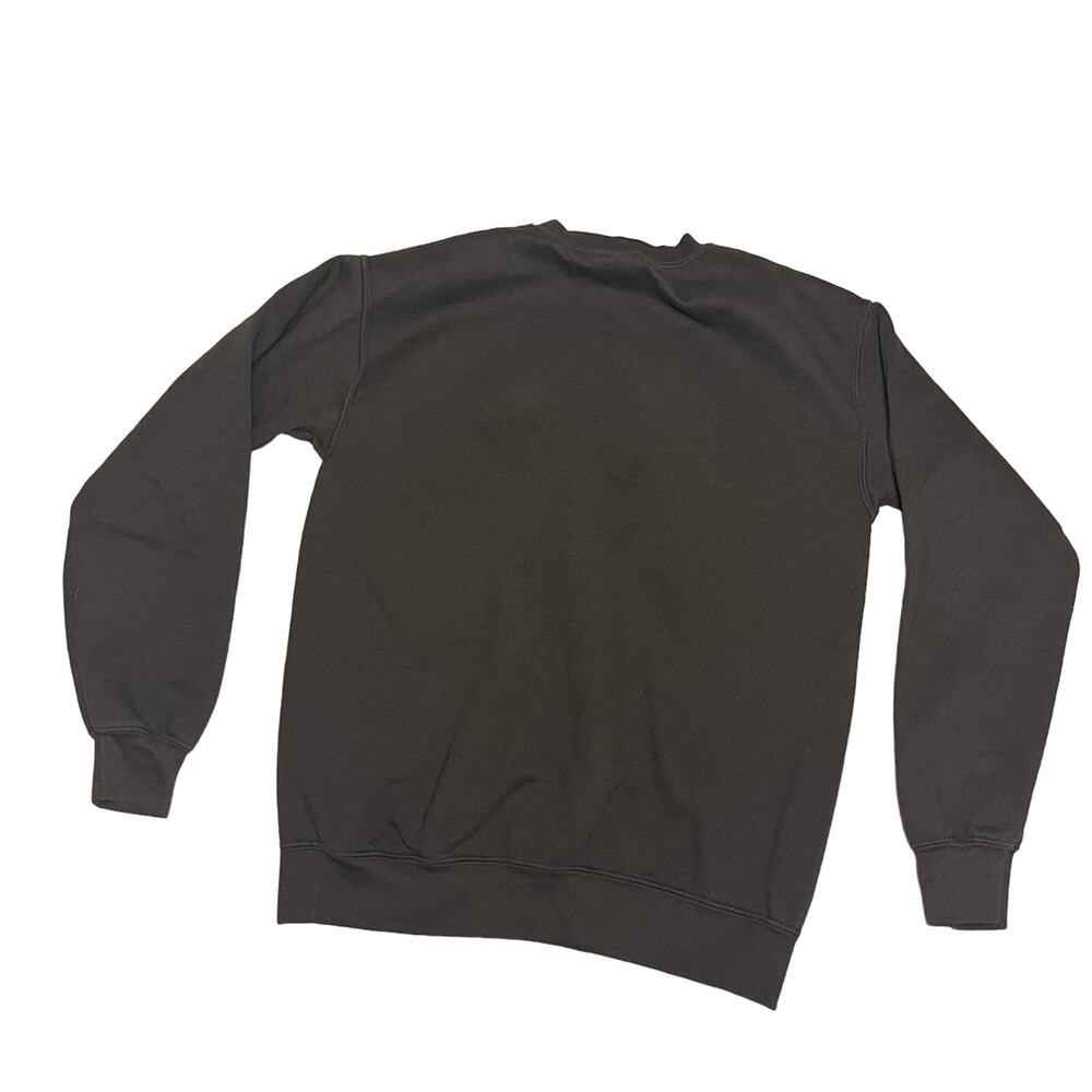 Nike Skeleton Embroidered Crewneck Dark Brown Cozy Graphic Sweatshirt Sz Small - Picture 8 of 8